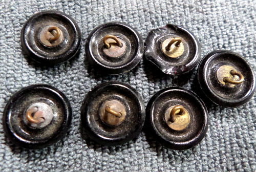 Lot of 86 Vintage Antique Glass Buttons Various Sizes Colors Shapes - Picture 24 of 24