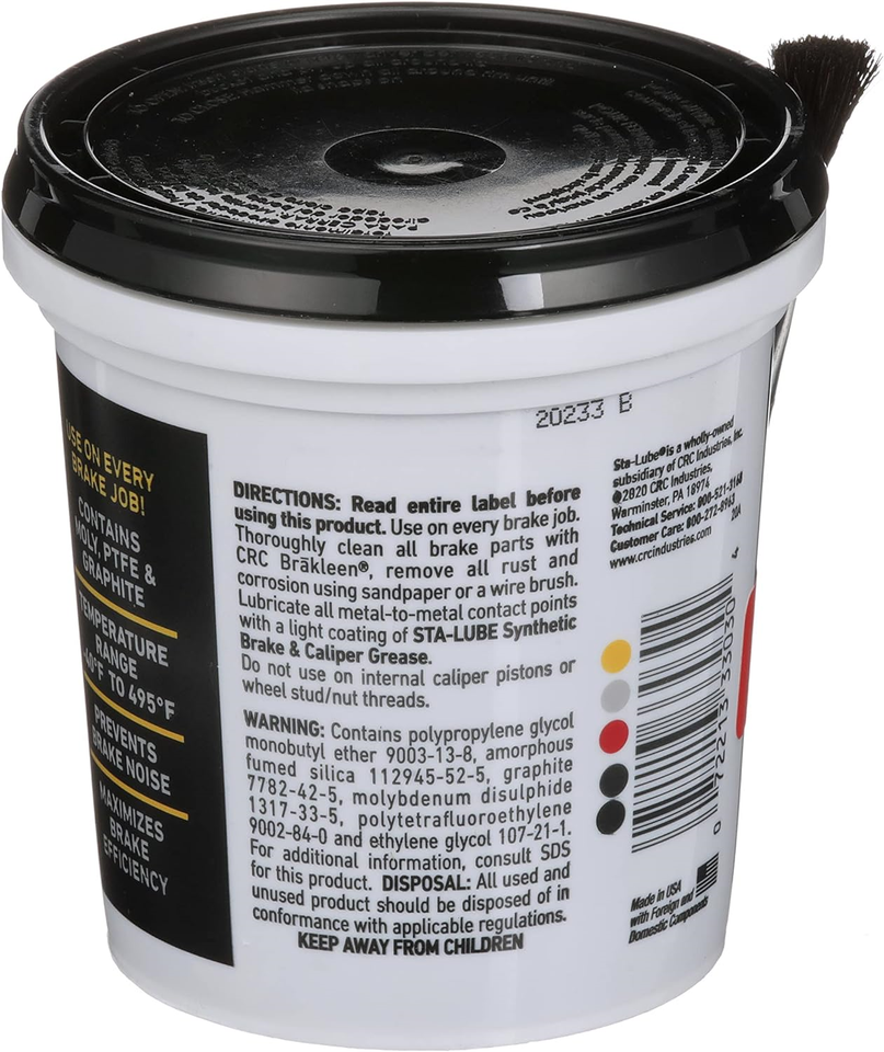 StaLube SL3303 Brake Caliper Synthetic Grease 12 Wt Oz. eBay