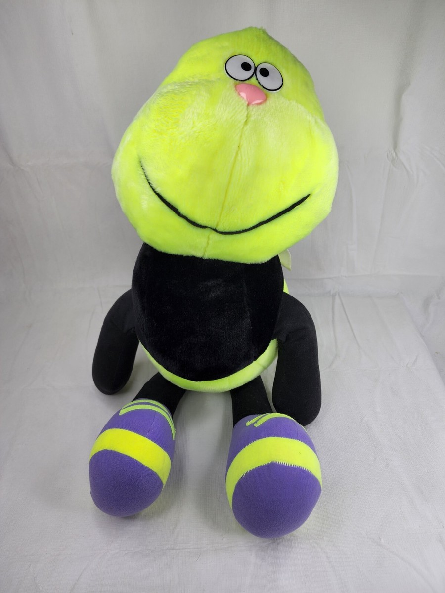 g209-e COOBIE クービー トイ おもちゃ レア レトロ Cloud 9 Yellow & Black Bumblebee Plush Toy Stuffed Animal