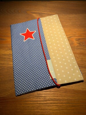 aha: UHeft Hülle für Kinder-Untersuchungsheft STERN Star boys dark blue NEU OVP