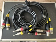 Canare L-2T2S With Neutrik NC3FX to NP3C 6’ Cable