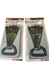 PERFORMANCE TOOL STAR OFFSET KEYDRIVER BIT 10 PCS. SET-TORX,PHILLIPS,SCREWDRIVER