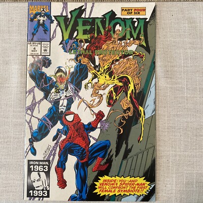 Venom Lethal Protector #4, 1st app of Scream,Agony,Lasher, Riot