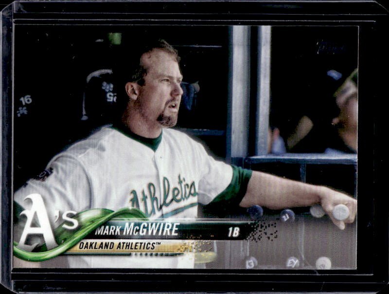 MARK McGWIRE 2018 Topps Update Photo Variation #US259 Oakland A's SP