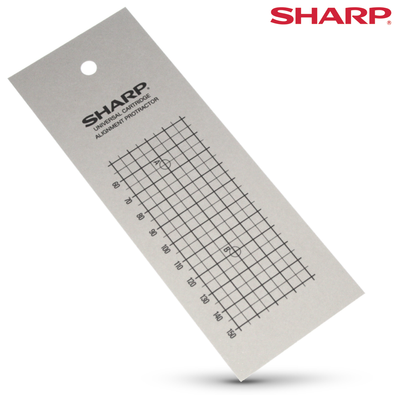 sharp universal cartridge alignment protractor alignment instructions