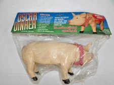 Vintage 1996 Oscar the Oinker Motion Activated Squealing Pig Monitor NEW in pkg