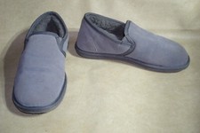 EMU BOYD Slippers Mens 9 Womens 10 GraySuede, Merino Lined, slip on