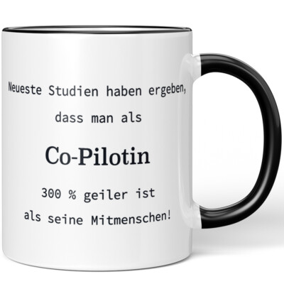 Neueste Studien haben ergeben, dass man als Co-Pilotin 300 % geiler 10005733003
