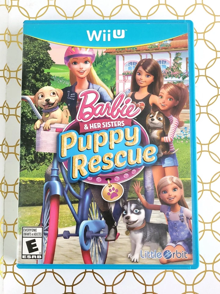 Barbie & Her Sisters Puppy Rescue (Nintendo Wii U, 2015) CIB Complete - TESTED - Image 2 of 4