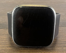 Fitbit Versa 2 Wristband Activity Tracker - Black FB507BKBK  UNTESTED 