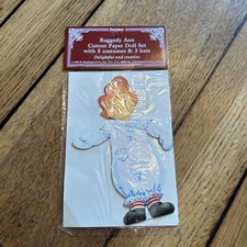 Raggedy Ann Paper Doll, B Shackman, 1995, FACTORY SEALED