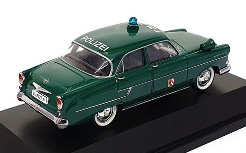 Schuco 1/43 Scale Diecast 02632 - Opel Kapitan Polizei - Green - Picture 2 of 5