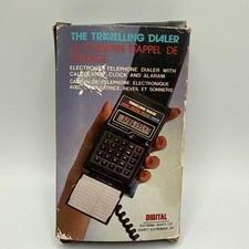 NOS Vintage TPI Travelling Dialer Alarm Calculator 1980s Knoll pharmaceuticals