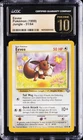 1999 POKEMON JUNGLE #51 EEVEE CGC 10 PRISTINE
