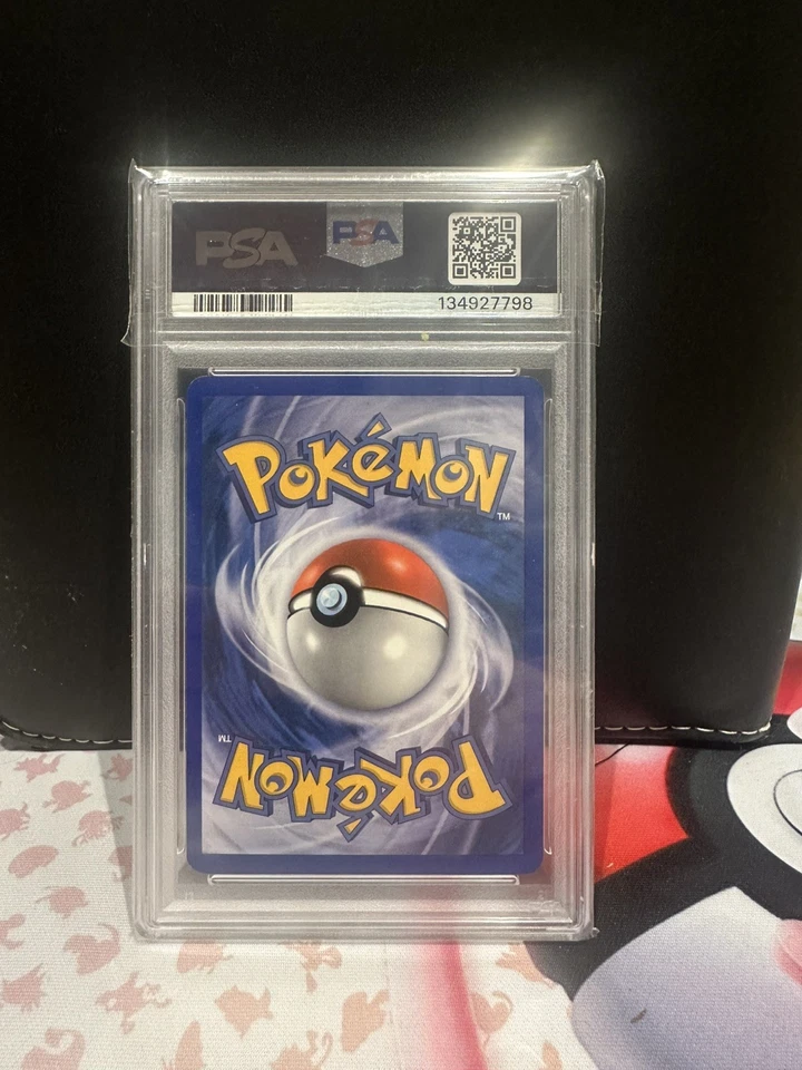 2006 POKEMON EX LEGEND MAKER #10 MEW HOLO PSA 8 - Image 2 of 2