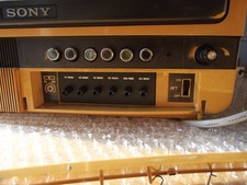 Vintage Sony Portable Colour TV KV-1340UB Fully Working 12 Inch Screen Retro