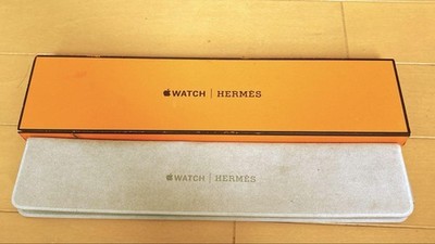 Hermes Apple Watch Band Leather Orange 40mm Used | eBay display picture 1