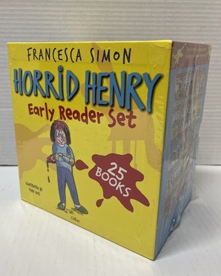 Horrid Henry Early Reader Set 25 Books Collection by Francesca Simon New