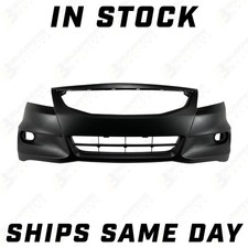 New Primered - Front Bumper Fascia Cover For 2011 2012 Honda Accord Coupe 2-door
