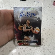 Panini 2023 Origins WNBA Jackie Young Autograph #OA-JYG Las Vegas Aces