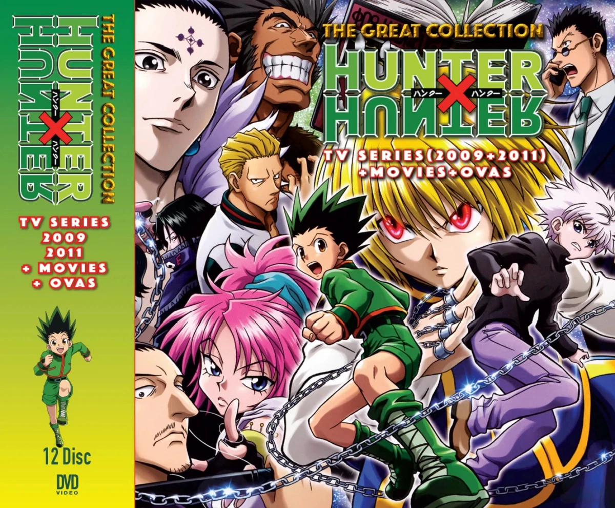 Hunter × Hunter Animation PG-13 Rated DVDs & Blu-ray Discs for