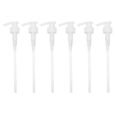 Universal Reusable Plastic Bottle Pump White Lotion Shampoo Pump Dispenser