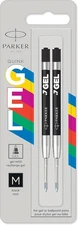 Parker Jotter Originals Gel Pen Refills | Smooth Black Ink Refill, 