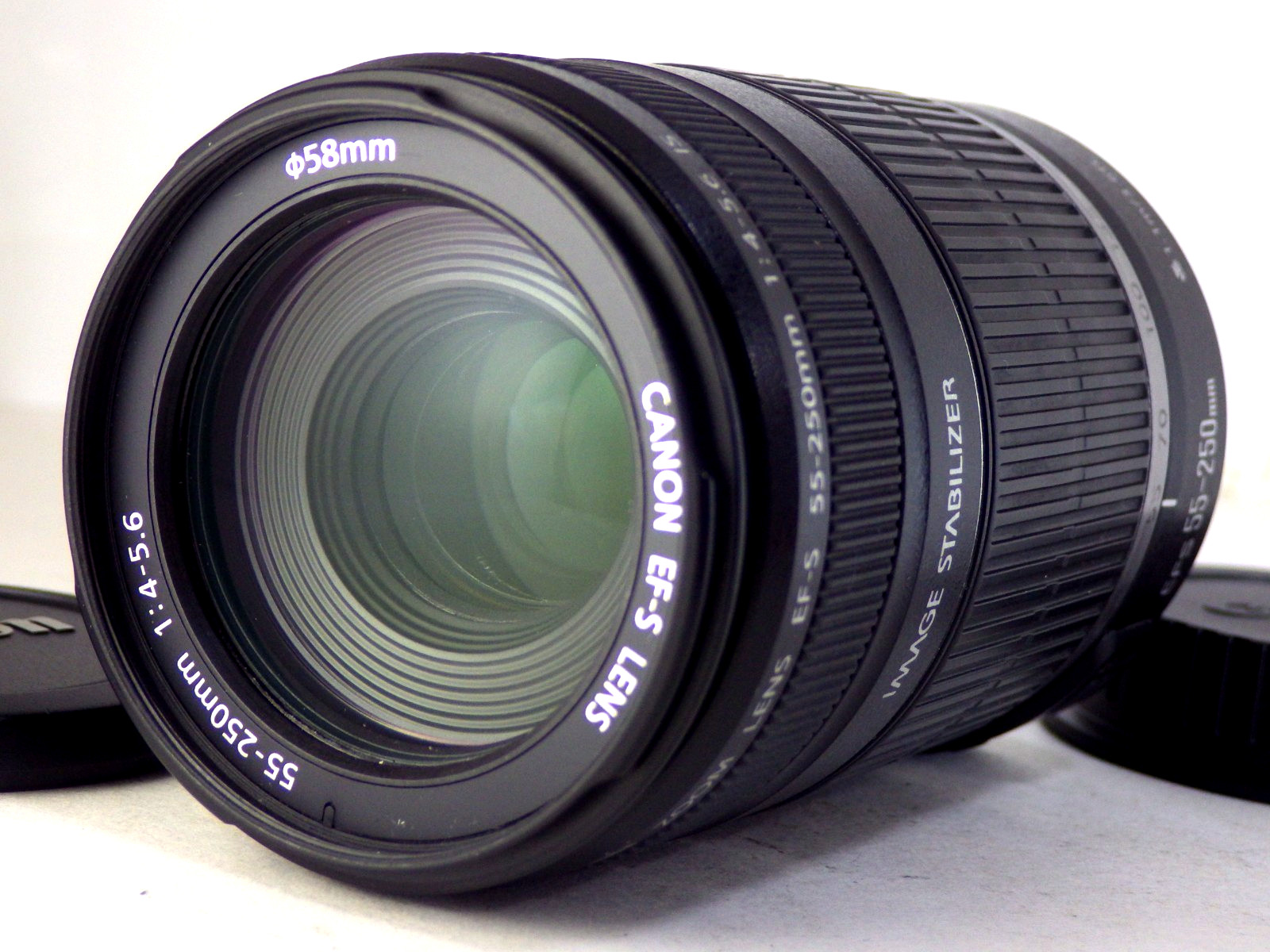 Canon EF-S 55-250mm f/4-5.6 IS Zoom Lens Telephoto EFS SLR Classic Camera Japan!