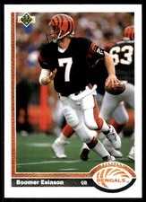 Boomer Esiason 1991 Upper Deck #245 Bengals FREE SHIPPING StackedPacks