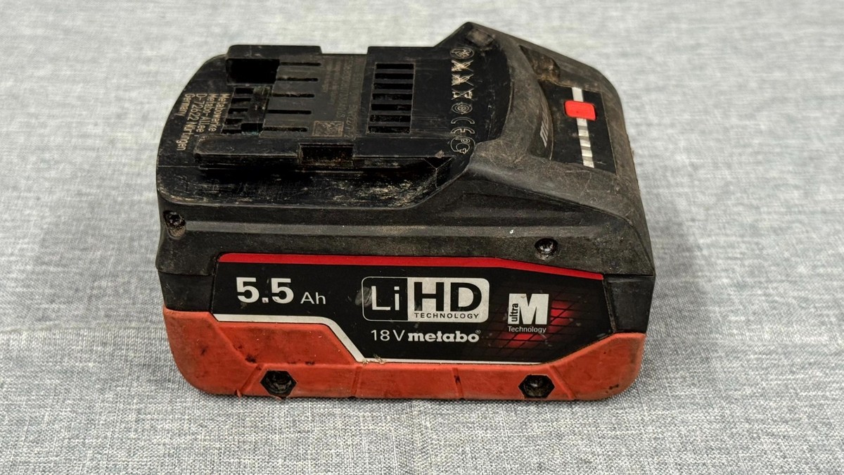 METABO 18V LiHD TECHNOLOGY AH LITHIUM-ION BATTERY FREE