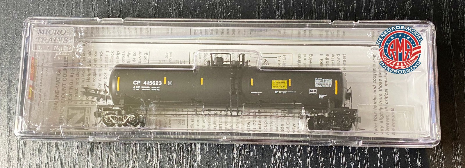 Micro-Trains N Scale 11000610 Canadian Pacific 56' General Service Tank Car