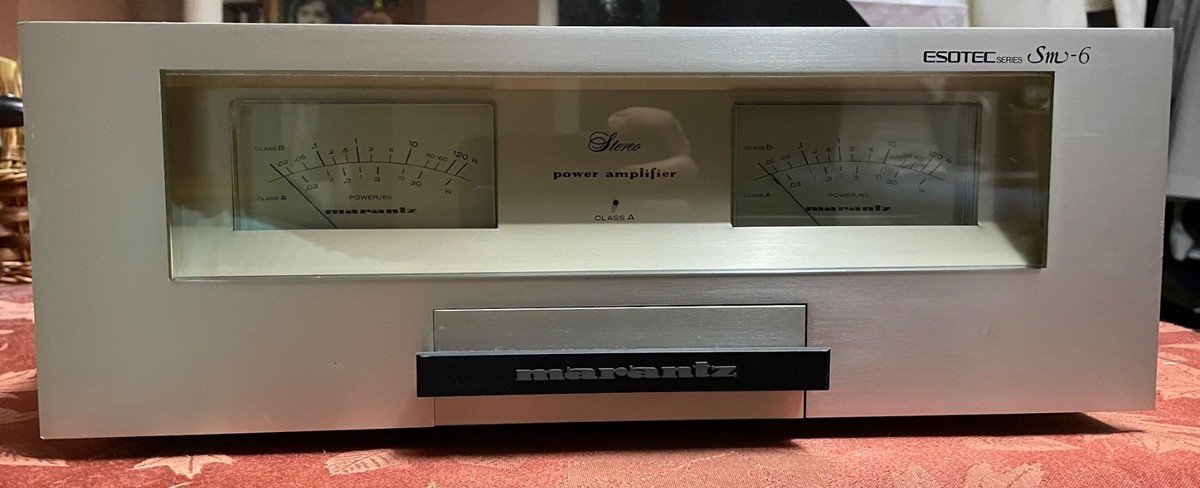 SM-6 ESOTEC マランツ エソテック パワーアンプ ESOTEC Marantz Esotec SM-6 Class A Power Amp Japanese model 100V