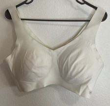 Honeylove Soft Form Wireless Smoothing Bra Size 1X White Removable Pads