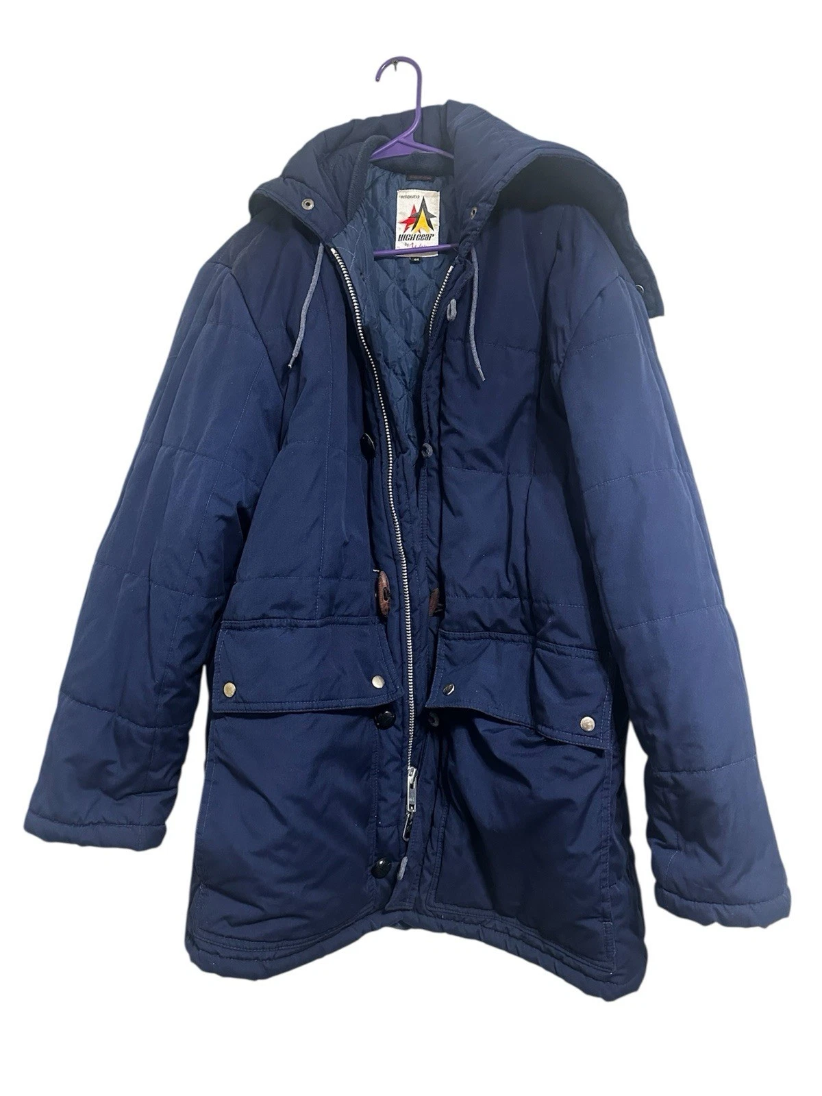 Mens Ski Jacket Sz 46John Weitz Edition Vtg Rare Made In Korea