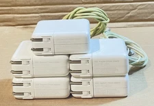 Lot Of 5 Apple  MacBook Pro 60W Magsafe 2 Charger A1435 “T” Tip