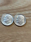 2-silver Roosevelt Dimes