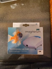 Imagitarium Rechargable Air Pump Battery Backup For Your Up To 20 Gal Tank EUC