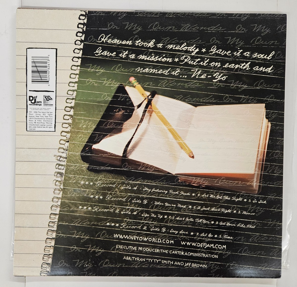 Ne-Yo - In My Own Words (Double Vinyl, 2006) | eBay