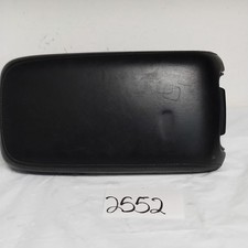 *READ* DODGE CHARGER R/T 15-22 BLACK LEATHER CENTER CONSOLE STORAGE ARMREST LID