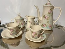 VINTAGE MATTE BISQUE TEA SET