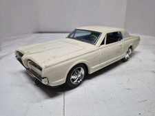 VINTAGE TAIYO TIN JAPAN TOY CAR 1967 MERCURY COUGAR BUMP N GO Broken As Is Parts