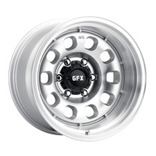 G-fx Tr35 Rim 17x10 6x139.7 Offset -51 Silver Machined Face Quantity Of 1