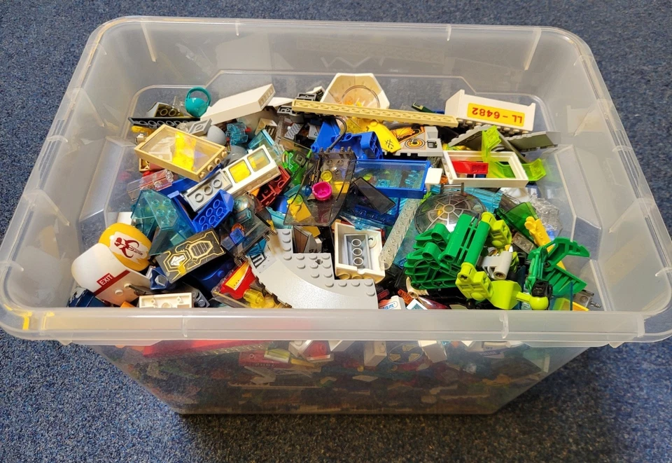 1 KG LEGO® Konvolut 1kg Steine Räder Platten Sondersteine Kiloware Ersatzteile - Bild 4 von 4