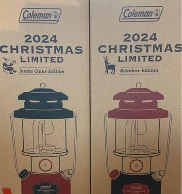 Coleman 2024 CHRISTMAS LIMITED Lantern set of 2 Santa Claus Coleman 2024 CHRISTMAS LIMITED Lantern set of 2 Santa Claus