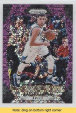 2017-18 Panini Prizm Fast Break Purple Prizm 46/75 Zach LaVine #244 READ 00qj