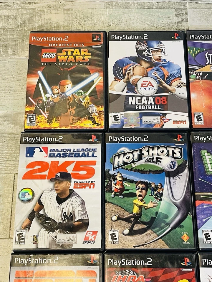 Play Station 2 PS2 Paquete Lote De 12 Juegos Probados - LEGO, Madden, Eragon, NBA Foto 2 de 4