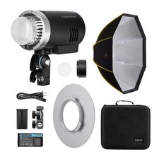 Flashpoint XPLOR 300 Pro TTL R2 Monolight, Bundle with ParaSnap Octa 36" Softbox