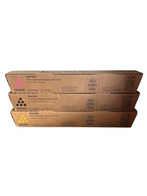 Ricoh Genuine Print Cartridges IM C3510 Black Yellow Magenta 