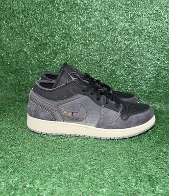 Nike Air Jordan 1 Low SE Boy 6.5Y Womens 8 Craft Inside Out Black DV0478-001