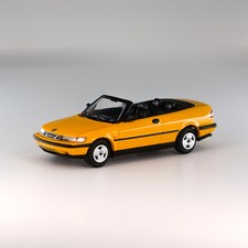 Minichamps 1/87 HO Saab 900 Turbo 16S (Aero) Cabriolet 1987 Yellow 870170131
